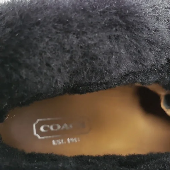 coach malia  black bootie - Picture 4 of 8